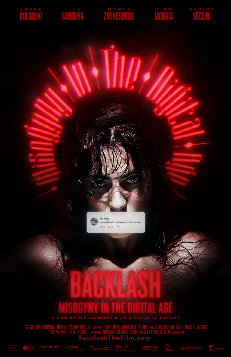 Poster of the film Backlash, Misogyny in the Digital Age